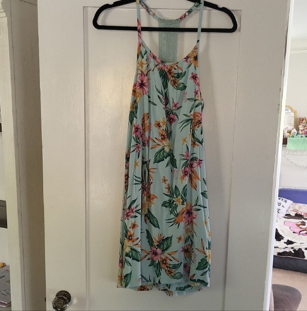 Disney Floral Kids Dress - Multicolor